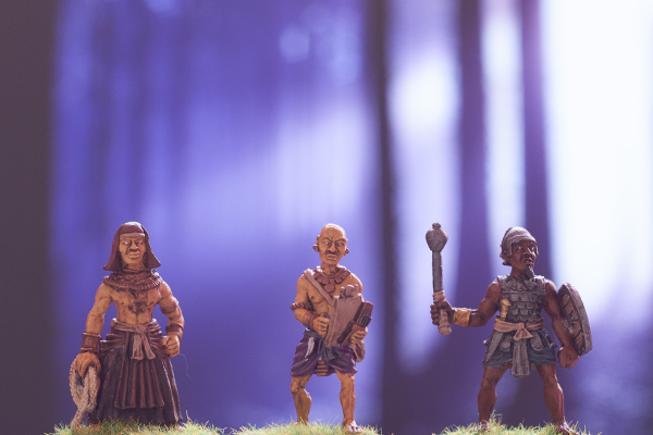 court personalities, dark fable miniatures